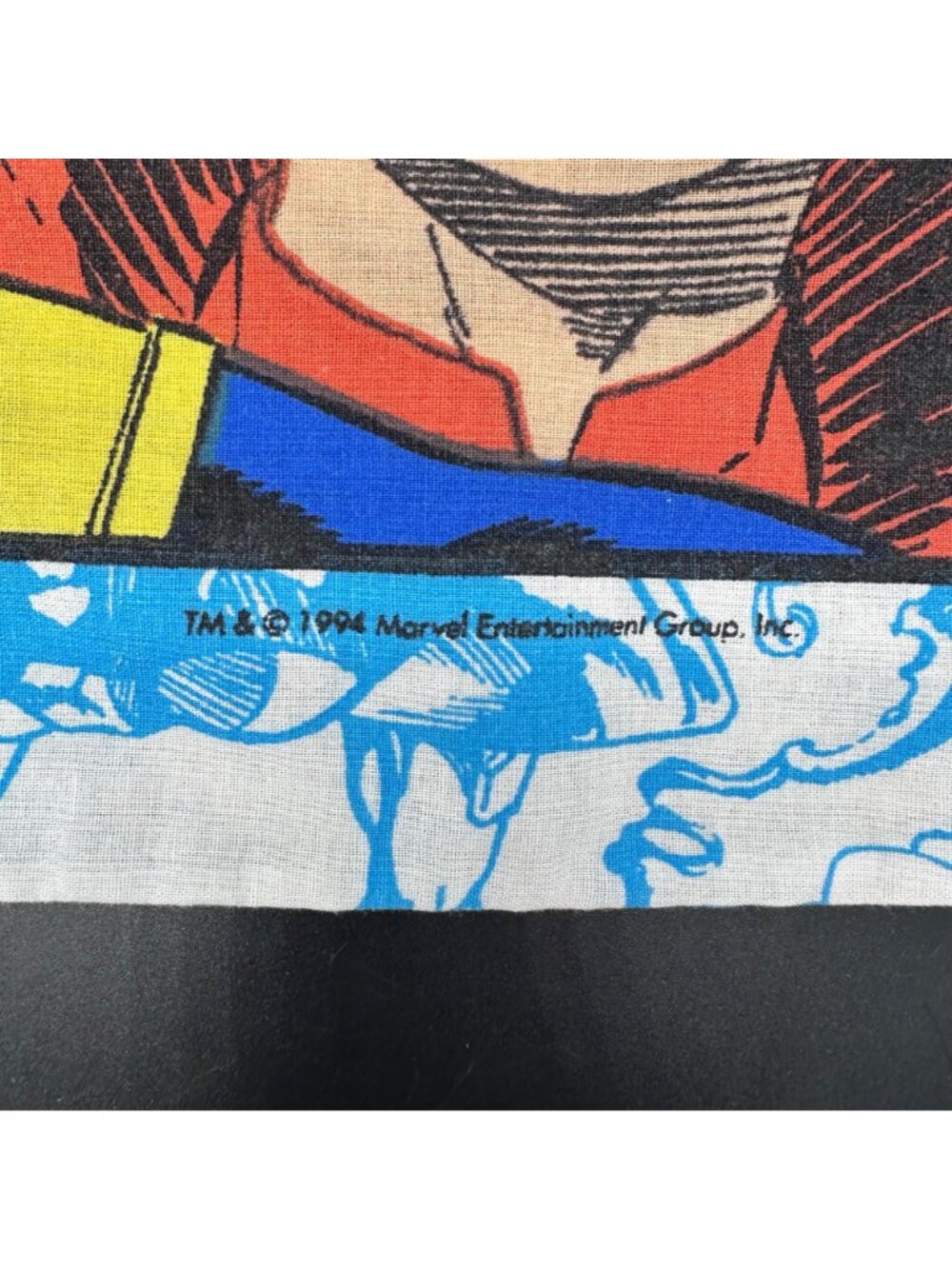 Vintage X MEN Marvel Comics Pillowcase Wolverine Mutant Beast Storm 1994 USA - Picture 6 of 10